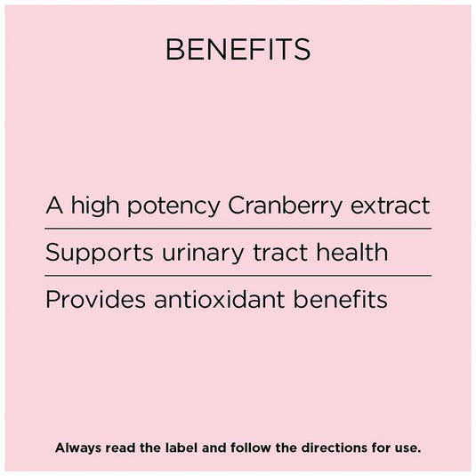 GO Healthy Cranberry 60000 60 Vege Capsules