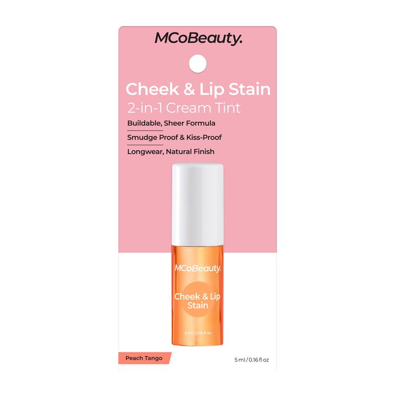 Load image into Gallery viewer, MCoBeauty Cheek &amp; Lip Stain 2-in-1 Cream Tint Peach Tango
