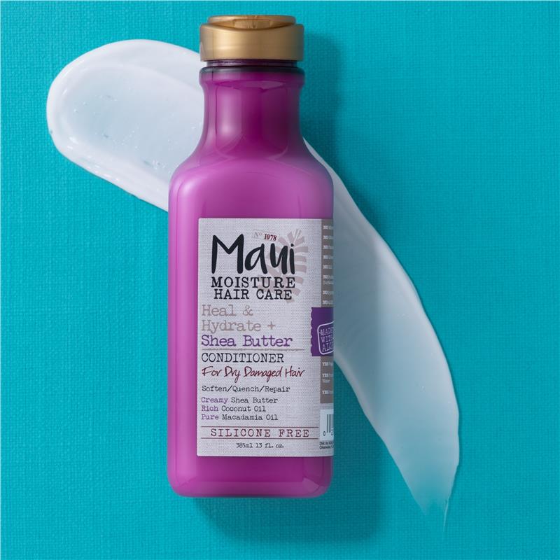 Load image into Gallery viewer, Maui Moisture Heal &amp; Hydrate + Shea Butter Conditioner For Dry &amp; Damaged Hair 385mL
