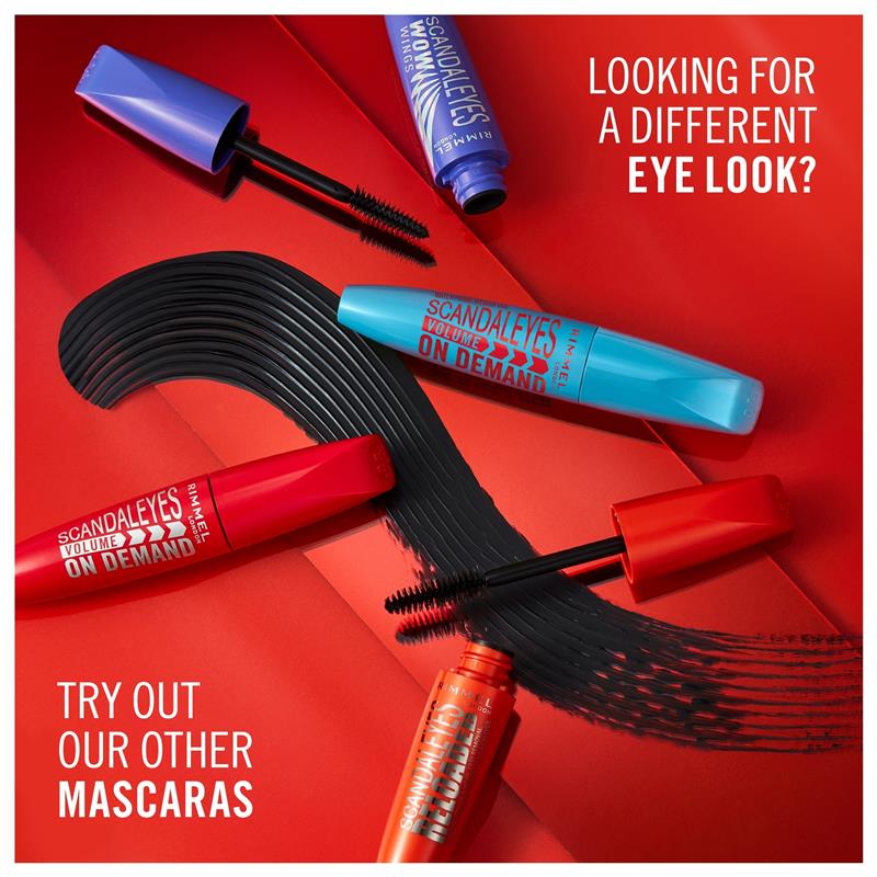 Load image into Gallery viewer, Rimmel Volume On Demand Waterproof Mascara
