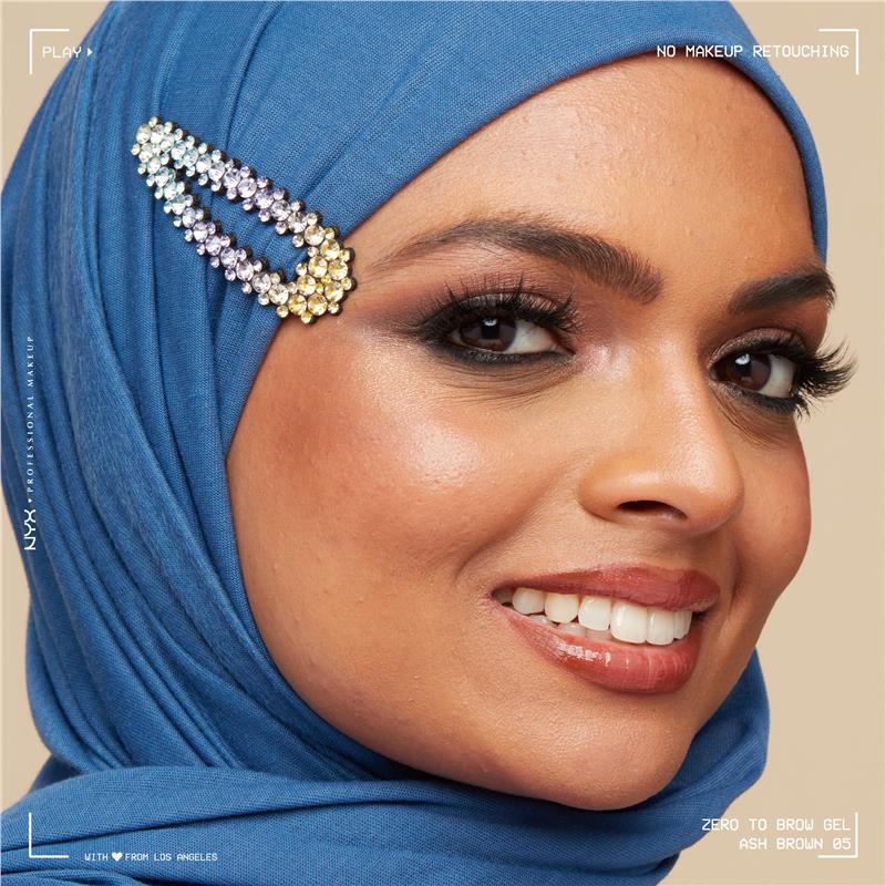 Load image into Gallery viewer, NYX Zero To Brow Gel Ash Brown
