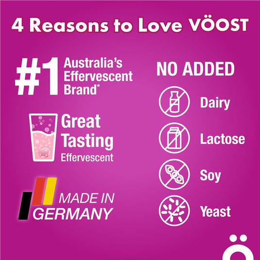 Voost Immunity Blackcurrant Effervescent Tablets 20 Pack