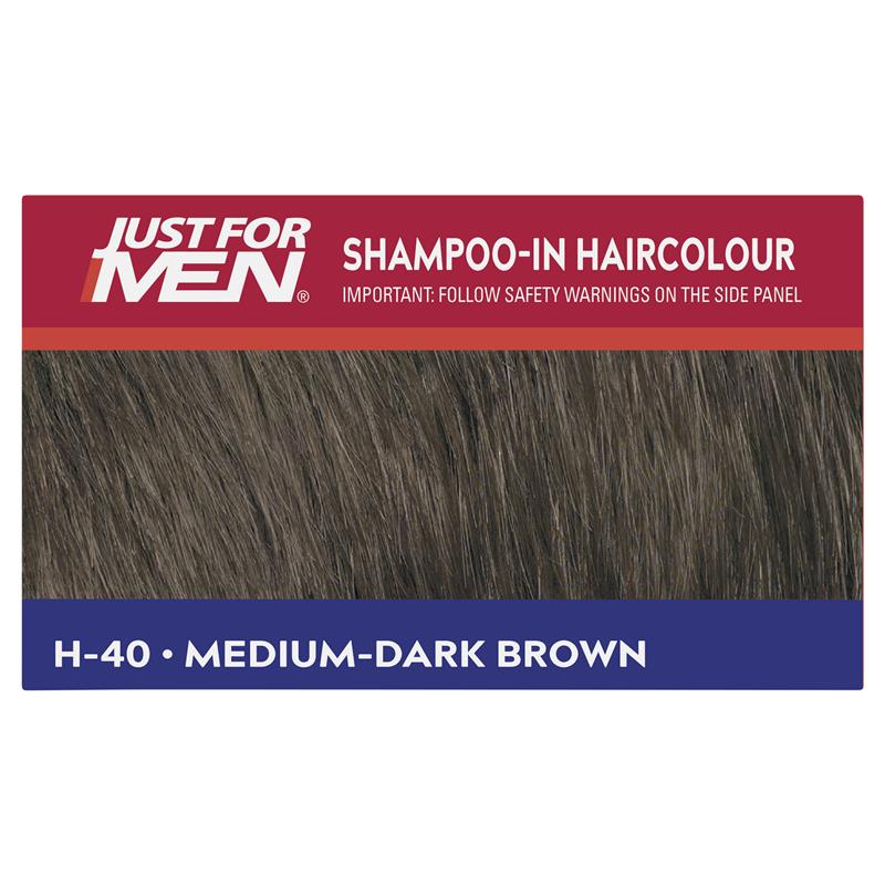 Load image into Gallery viewer, Just for Men Hair Colour 40 Medium Dark Brown
