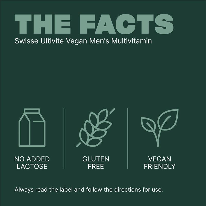 Load image into Gallery viewer, Swisse Vegan Mens Ultivite 60 Tablets
