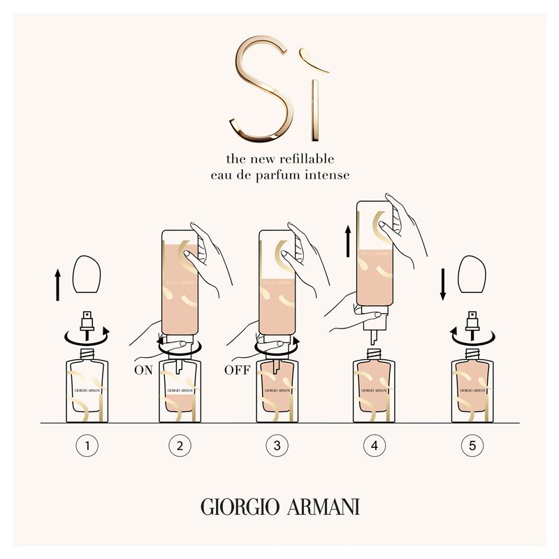 Load image into Gallery viewer, Giorgio Armani Si Intense Eau de Parfum 100ml Refill
