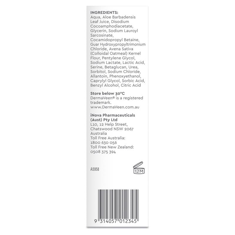 Load image into Gallery viewer, DermaVeen Face Foaming Cleanser 125ml
