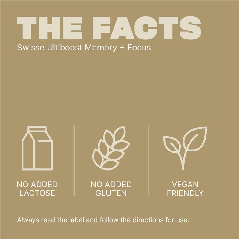 Load image into Gallery viewer, Swisse Ultiboost Memory + Focus 50 Tablets

