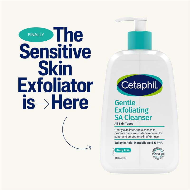 Load image into Gallery viewer, Cetaphil Gentle Exfoliating SA Cleanser 236mL
