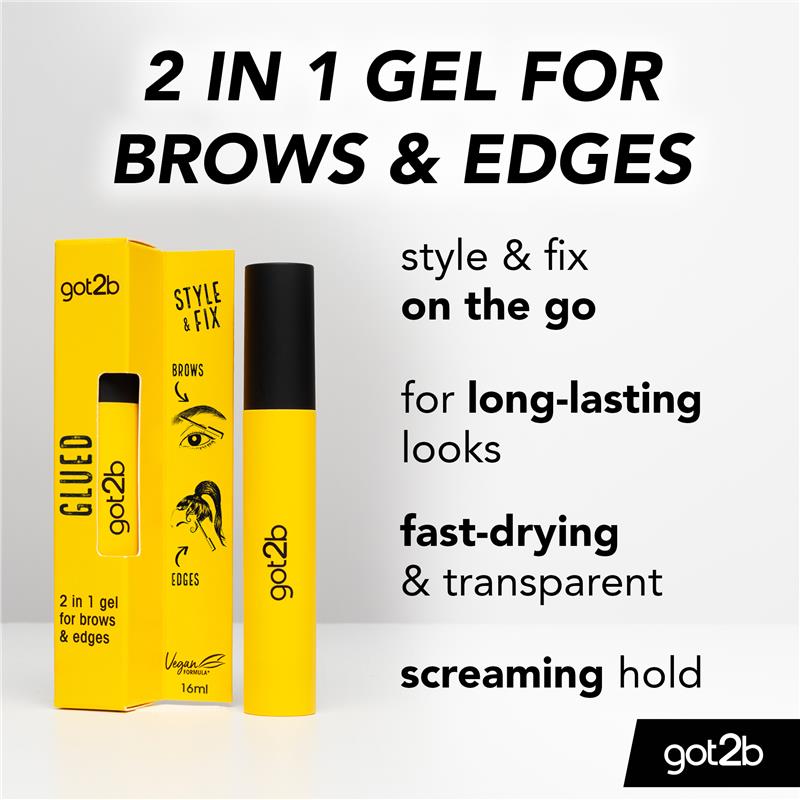 Load image into Gallery viewer, got2b glued 4 brows &amp; edges 16ml
