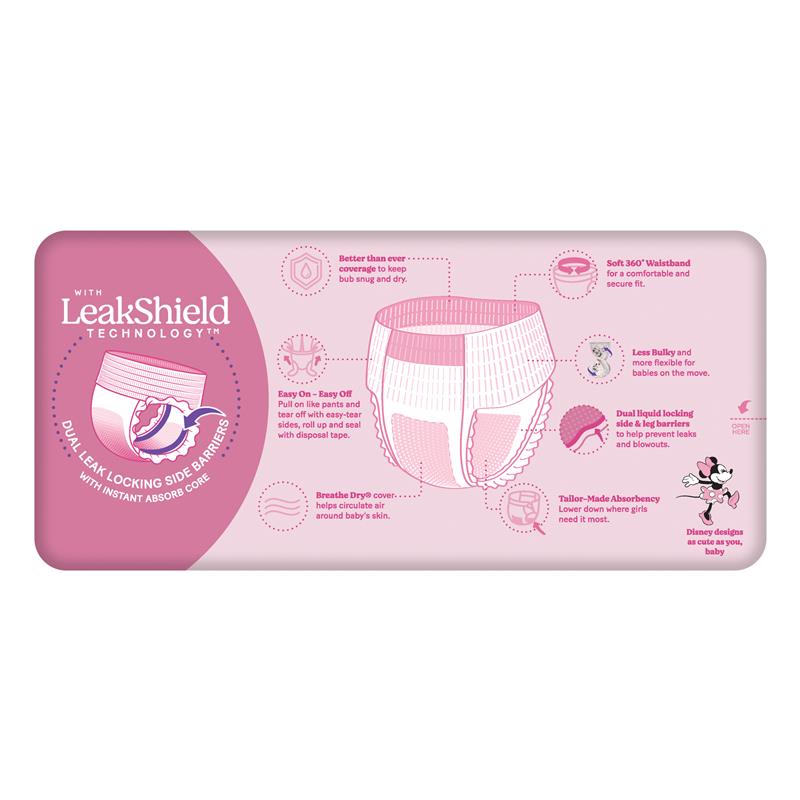 Load image into Gallery viewer, Huggies Ultra Dry Nappy Pants Size 5 12-17kg Girl 26 Pack

