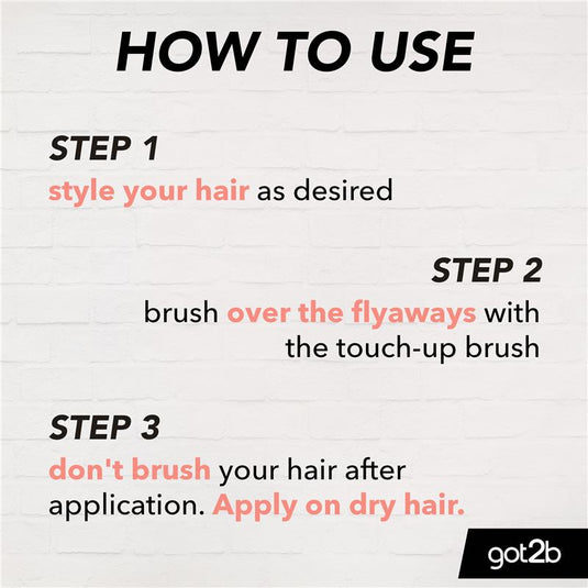 Got2b Farewell Flyaways Touch Up Brush 16ml