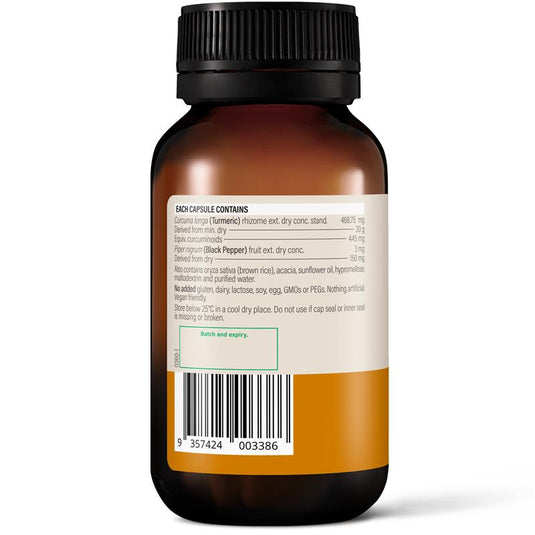 Wanderlust High Strength Turmeric 100 Capsules