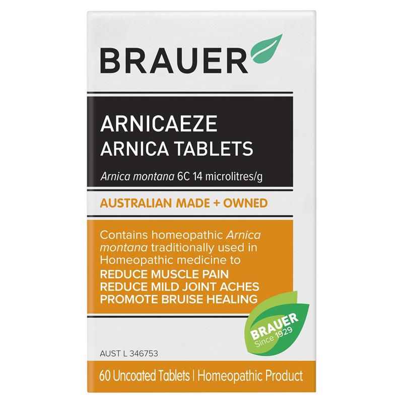 Load image into Gallery viewer, Brauer Arnicaeze 60 Tablets
