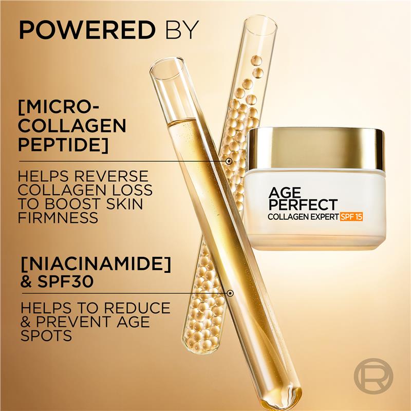 Load image into Gallery viewer, L'Oreal Paris Age Perfect Collagen Tightening Cream SPF 15 50ml
