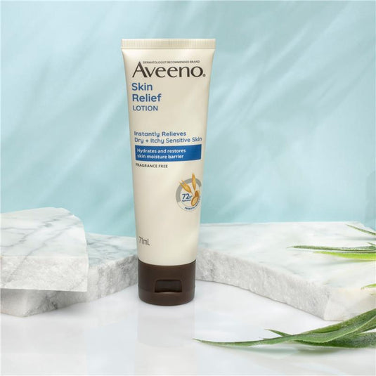 Aveeno Skin Relief Moisturising Fragrance Free Body Lotion 71g