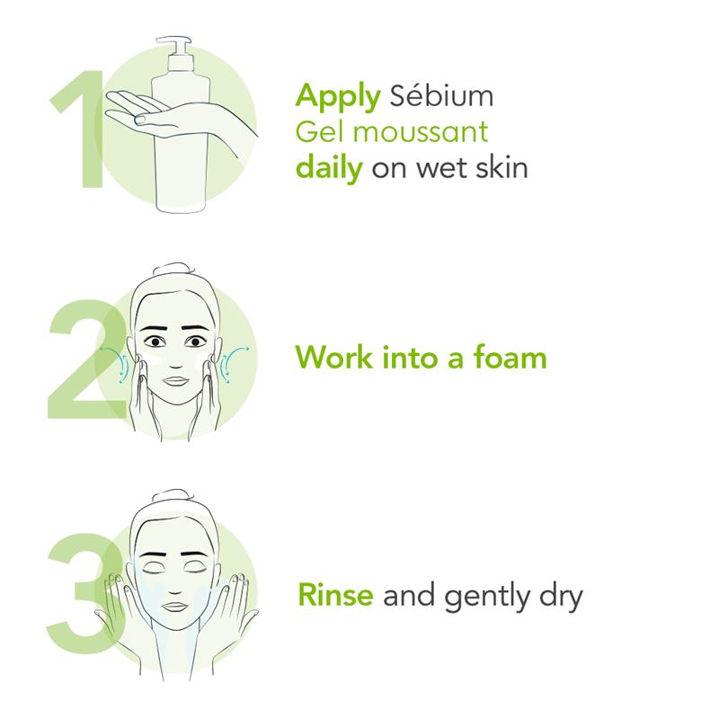 Load image into Gallery viewer, Bioderma Sebium Gel Moussant Gel Cleanser For Oily Skin 200ml
