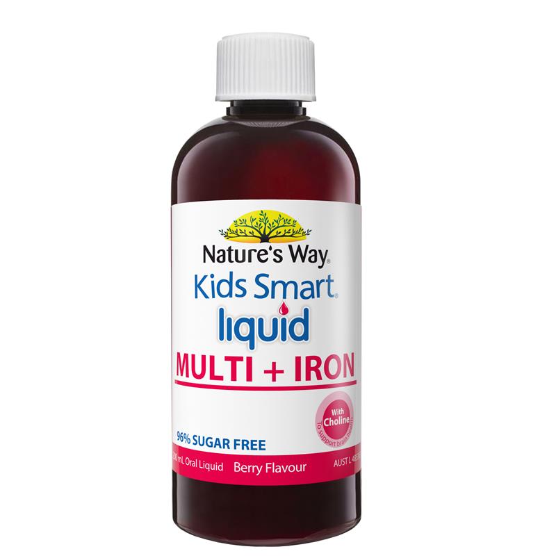 Load image into Gallery viewer, Nature's Way Kids Smart Liquid Multi + Iron 200ml
