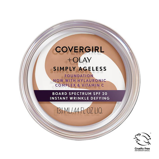Covergirl Simply Ageless Instant Wrinkle Defying Foundation 245 Warm Beige 12g