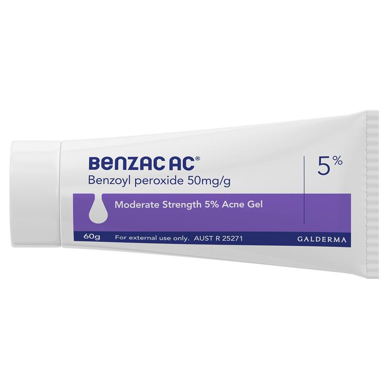 Load image into Gallery viewer, Benzac AC Moderate Strength 5% Acne Gel 60g

