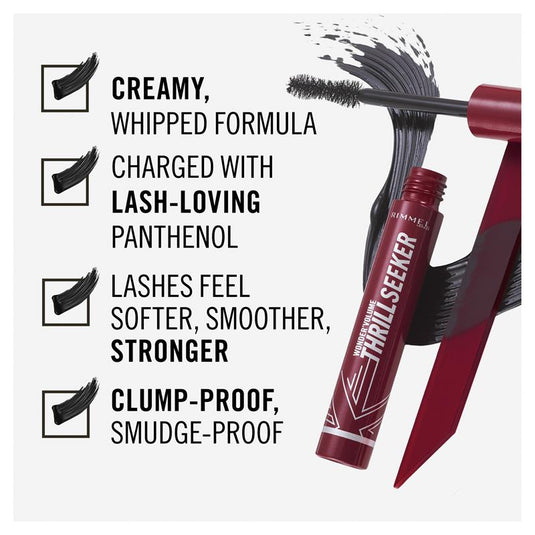 Rimmel Wonder Volume Thrill Seeker Mascara Black 8ml