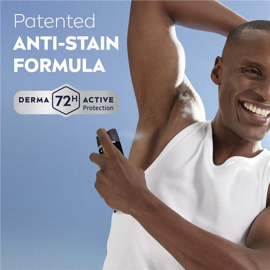NIVEA MEN Black & White Fresh Aerosol Deodorant 72H Protection 250ml