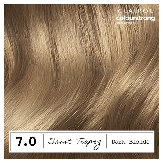 Clairol Colour Strong Kit 7.0 Dark Blonde