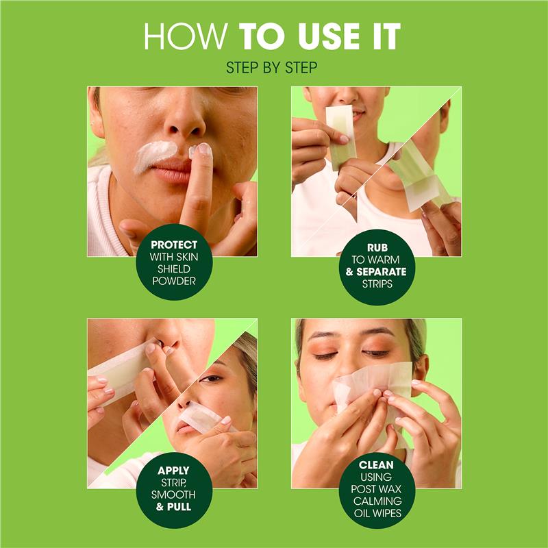 Load image into Gallery viewer, Nad's Facial Wax Strips 20
