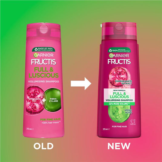 Garnier Fructis Full and Luscious Shampoo 315ml