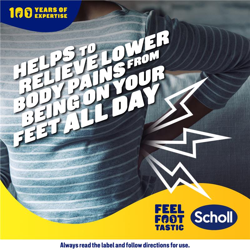 Load image into Gallery viewer, Scholl In Balance Lower Back Orthotic Insole Large
