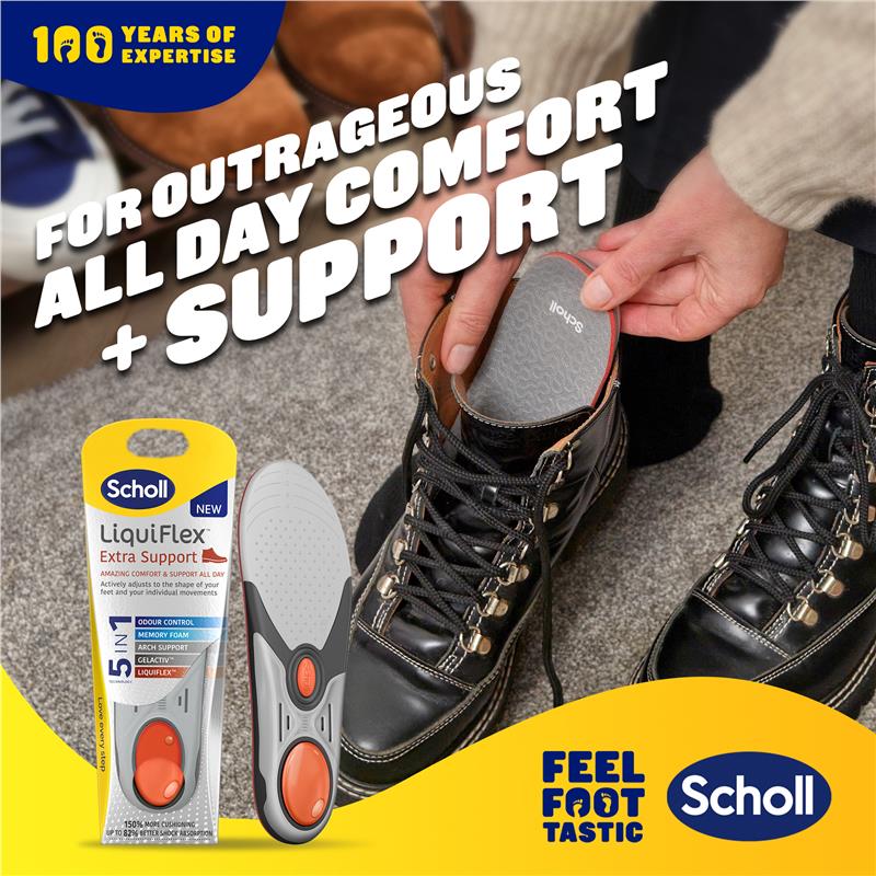 Load image into Gallery viewer, Scholl LiquiFlex Extra Support Insole Small
