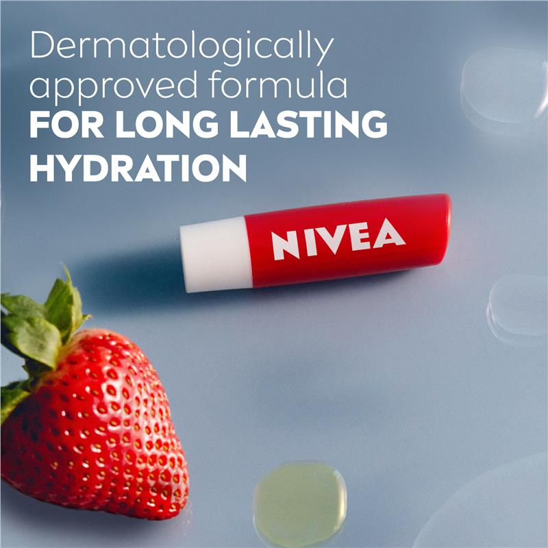 Load image into Gallery viewer, NIVEA Strawberry Shine Limited Edition Lip Balm 4.8g
