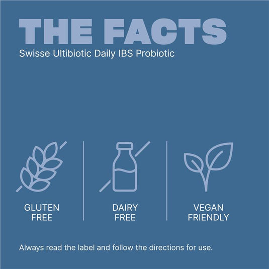Swisse Ultibiotic Daily IBS Probiotic 30 Capsules