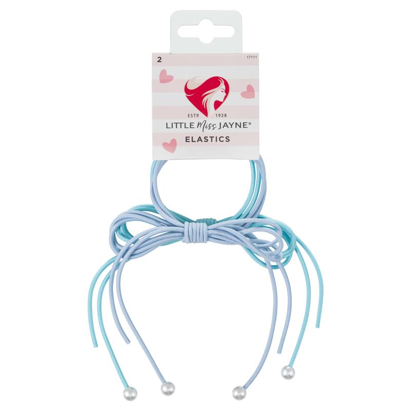 Load image into Gallery viewer, Lady Jayne Little Miss Bow Elastic 2 Pack

