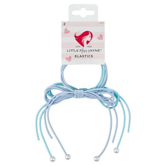 Lady Jayne Little Miss Bow Elastic 2 Pack