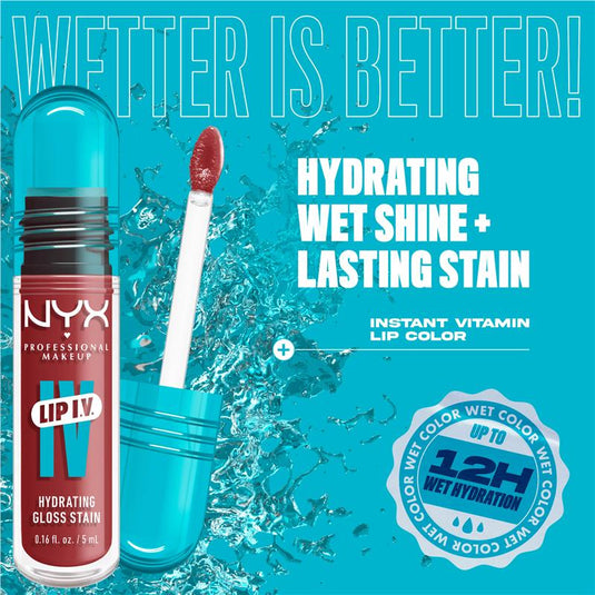 NYX Lip IV Hydrating Gloss Stain Hydra-Honey