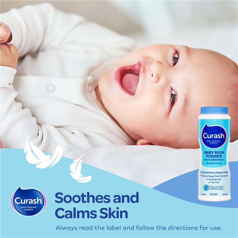 Load image into Gallery viewer, Curash Baby Rash Powder With Cornstarch 100g
