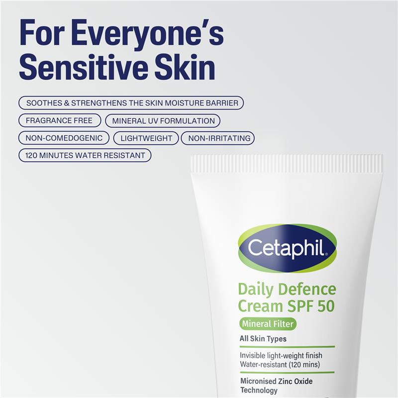 Load image into Gallery viewer, Cetaphil Daily Defence Cream SPF 50 50g
