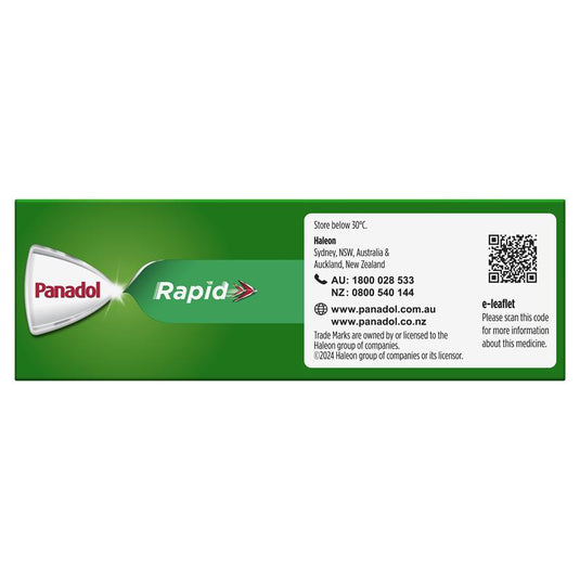 Panadol Rapid Paracetamol Pain Relief 32 Caplets