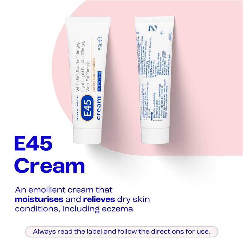 Load image into Gallery viewer, E45 Dermatological Cream 50g

