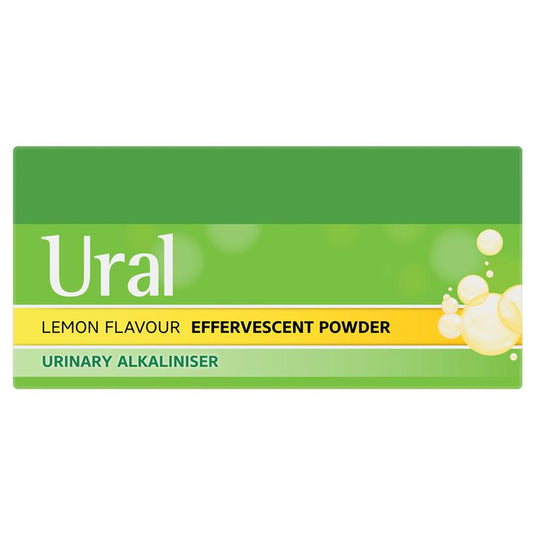 Ural Effervescent Powder Lemon 28 Sachets