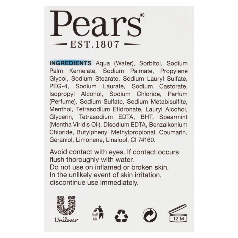 Load image into Gallery viewer, Pears Transparent Soap Pure And Gentle With Mint Extracts 3x125g
