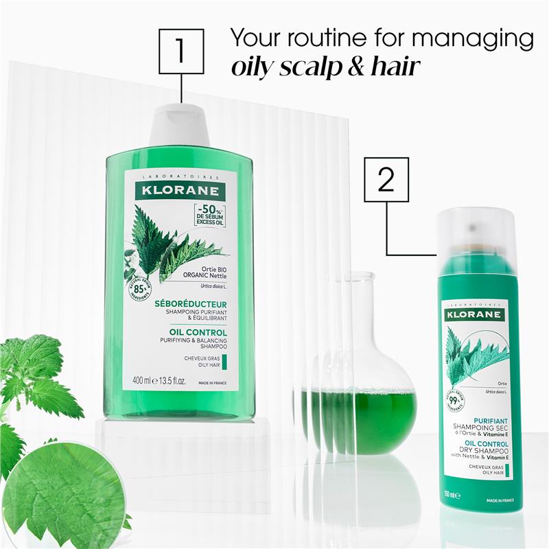 Load image into Gallery viewer, Klorane Shampoo with Organic Nettle 400ml
