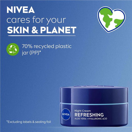 NIVEA Daily Essentials Hydrating Face Moisturiser Night 50ml