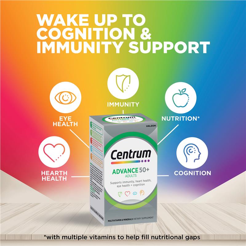Load image into Gallery viewer, Centrum Advance 50+ 150 Tablets Exclusive Size

