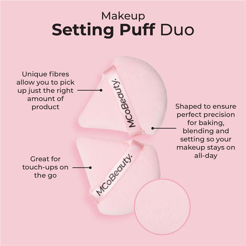 Load image into Gallery viewer, MCoBeauty Makeup Setting Puff Duo
