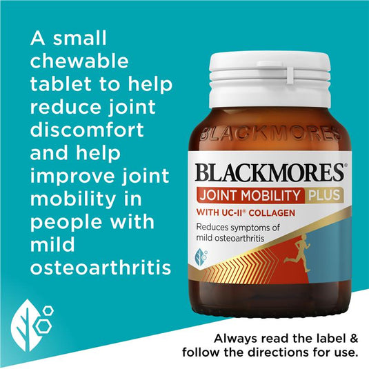 Blackmores Joint Mobility Plus 60 Chewable Tablets