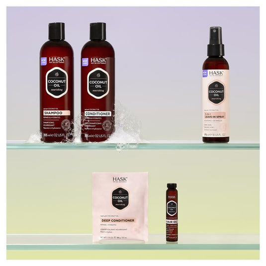 Hask Coconut Oil Nourishing Hair Oil Vial 18ml