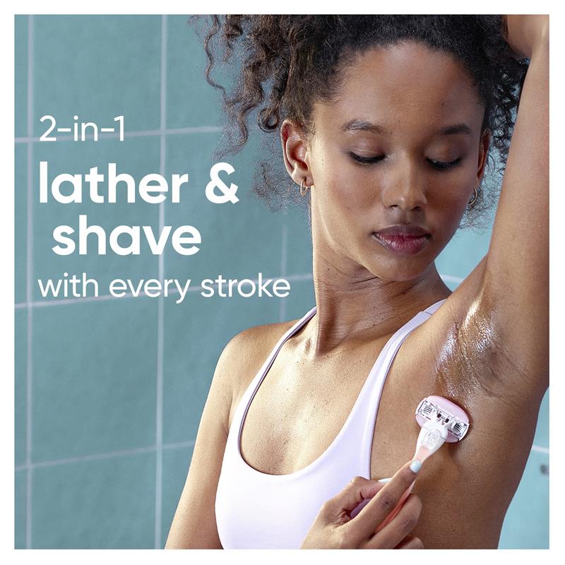 Load image into Gallery viewer, Gillette Venus ComfortGlide White Tea Razor Handle + 2 Blades
