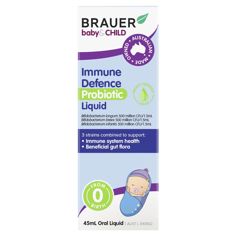 Load image into Gallery viewer, Brauer Immune Defence Probiotic Liquid For Infants 45ml
