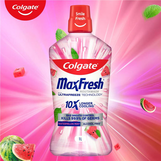 Colgate Mouthwash Max Fresh Watermelon Mint 1L